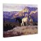 Stupell Industries Horses Peering Over Mountainside Canvas By Claire Goldrick